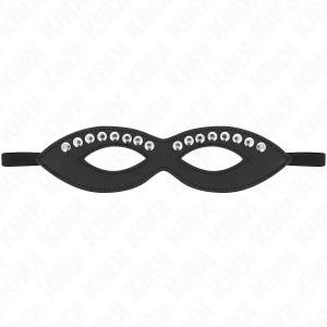 KINK - MASQUE POUR LES YEUX AVEC MINI RIVETS MODÃLE 1 20,5 x 5,5 CM